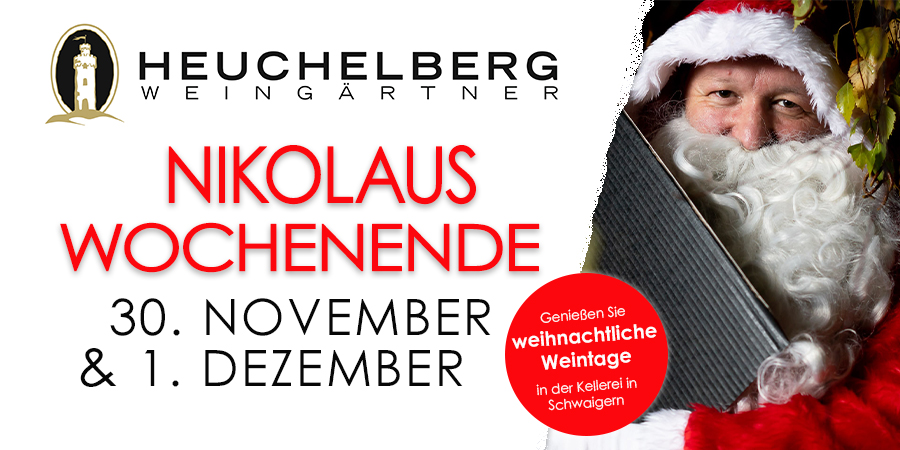 Nikolaus-Wochenende in Schwaigern - am 30. November + 1. Dezember 2024