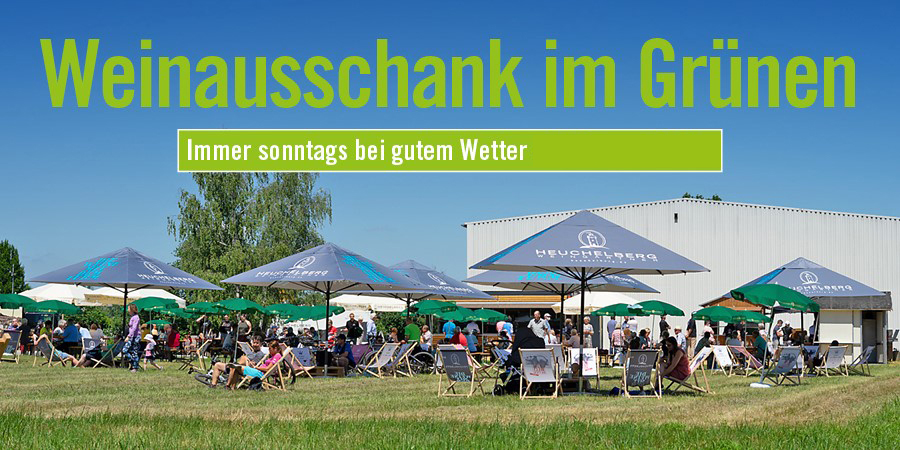Weinausschank im Grünen Schwaigern - Sonntag 21.08.2022- Heuchelberg Weingärtner und Metzgerei Geiger