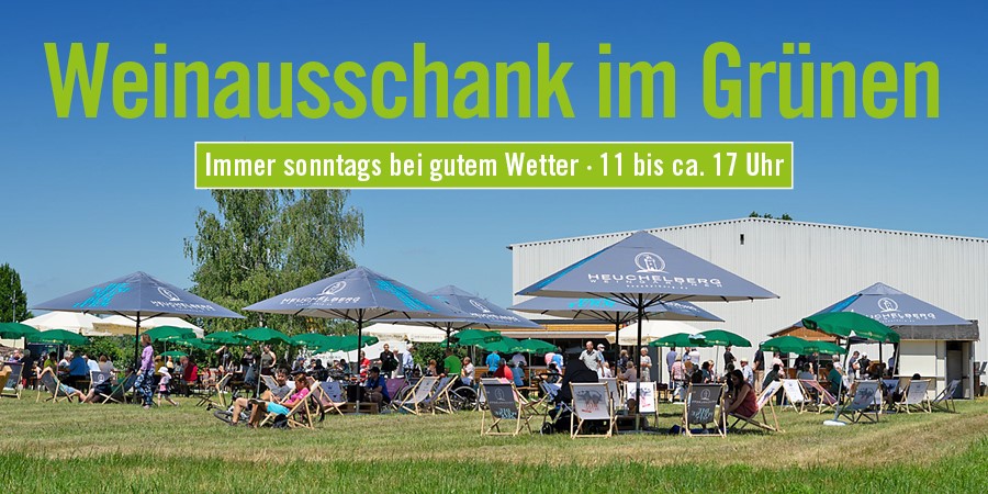 Weinausschank im Grünen Schwaigern - Sonntag 17.07.2022- Heuchelberg Weingärtner und Metzgerei Geiger